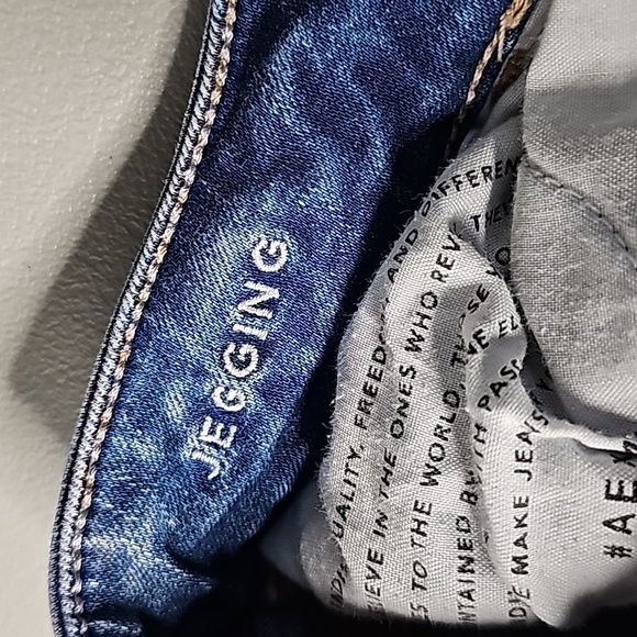 AMERICAN Eagle next level stretch size 0 jeggings - Picture 7 of 8